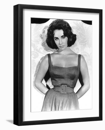 Soudain l'ete dernier SUDDENLY LAST SUMMER, 1959 by JOSEPH L. MANKIEWICZ with Elizabeth Taylor (b/w-null-Framed Photo