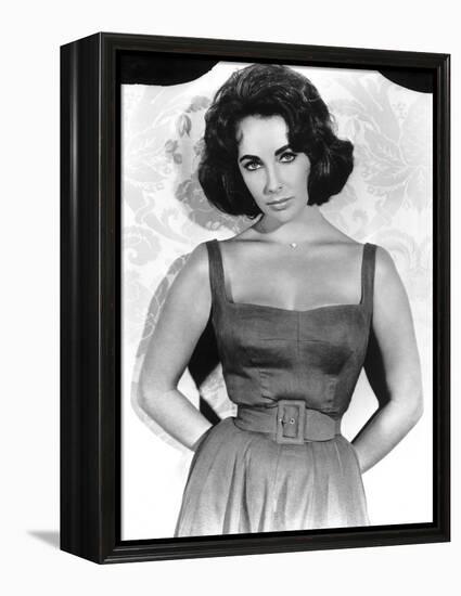 Soudain l'ete dernier SUDDENLY LAST SUMMER, 1959 by JOSEPH L. MANKIEWICZ with Elizabeth Taylor (b/w-null-Framed Stretched Canvas