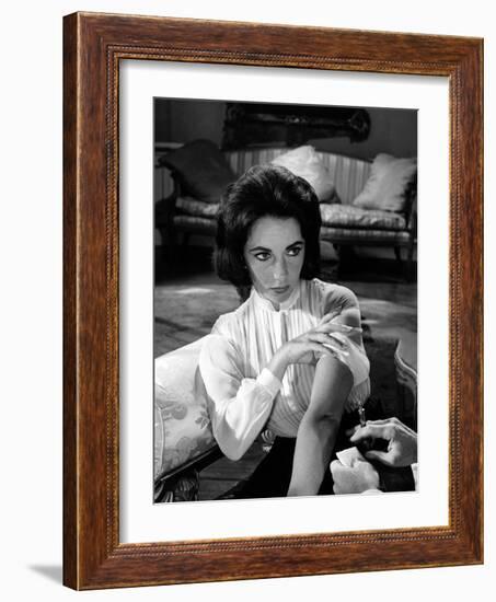 Soudain l'ete dernier SUDDENLY, LAST SUMMER, 1959 by JOSEPH L. MANKIEWICZ with Elizabeth Taylor (b/-null-Framed Photo