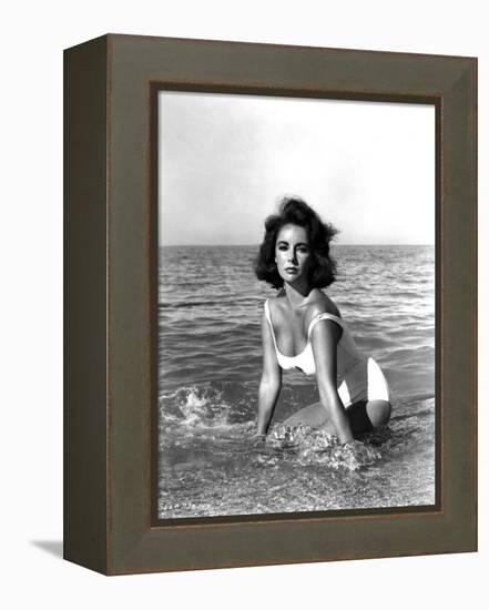 Soudain l'ete dernier SUDDENLY, LAST SUMMER, 1959 by JOSEPH L. MANKIEWICZ with Elizabeth Taylor (b/-null-Framed Stretched Canvas