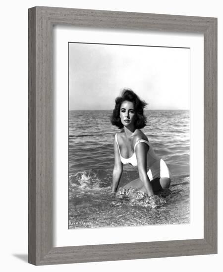 Soudain l'ete dernier SUDDENLY, LAST SUMMER, 1959 by JOSEPH L. MANKIEWICZ with Elizabeth Taylor (b/-null-Framed Photo