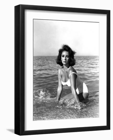 Soudain l'ete dernier SUDDENLY, LAST SUMMER, 1959 by JOSEPH L. MANKIEWICZ with Elizabeth Taylor (b/-null-Framed Photo