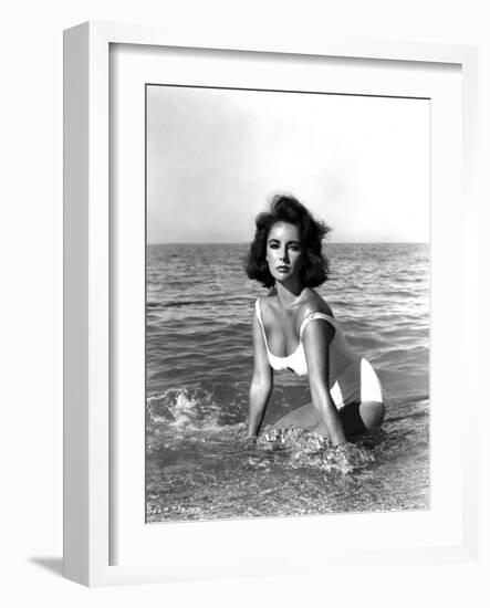 Soudain l'ete dernier SUDDENLY, LAST SUMMER, 1959 by JOSEPH L. MANKIEWICZ with Elizabeth Taylor (b/-null-Framed Photo