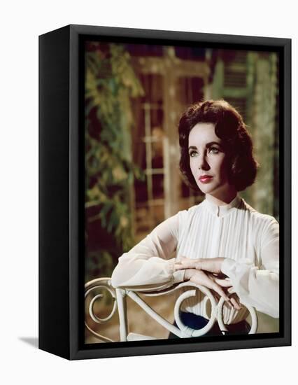 Soudain l'ete dernier SUDDENLY, LAST SUMMER, 1959 by JOSEPH L. MANKIEWICZ with Elizabeth Taylor (ph-null-Framed Stretched Canvas