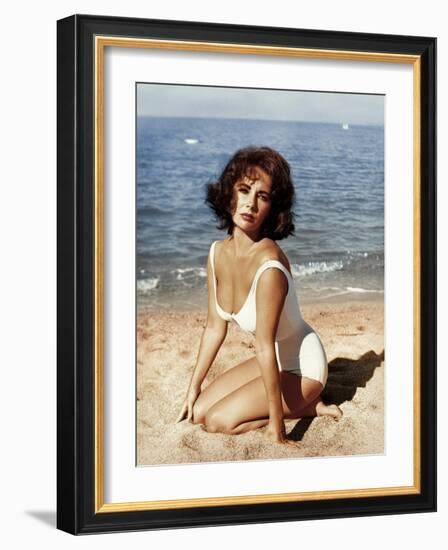 Soudain l'ete dernier SUDDENLY, LAST SUMMER, 1959 by JOSEPH L. MANKIEWICZ with Elizabeth Taylor (ph-null-Framed Photo