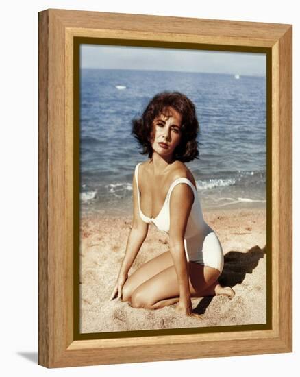 Soudain l'ete dernier SUDDENLY, LAST SUMMER, 1959 by JOSEPH L. MANKIEWICZ with Elizabeth Taylor (ph-null-Framed Stretched Canvas