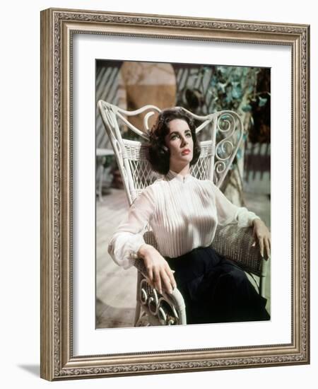 Soudain l'ete dernier SUDDENLY, LAST SUMMER, 1959 by JOSEPH L. MANKIEWICZ with Elizabeth Taylor (ph-null-Framed Photo