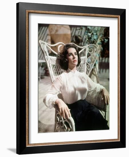 Soudain l'ete dernier SUDDENLY, LAST SUMMER, 1959 by JOSEPH L. MANKIEWICZ with Elizabeth Taylor (ph-null-Framed Photo