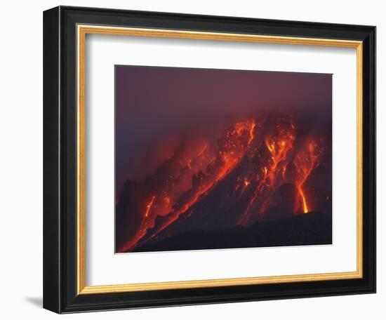 Soufriere Hills Eruption, Montserrat Island, Caribbean-null-Framed Photographic Print