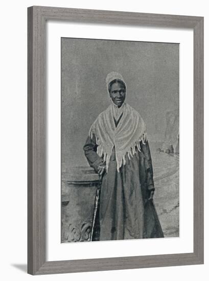 Soujourner Truth, African-American Abolitionist and Champion of Women’s Rights-null-Framed Giclee Print