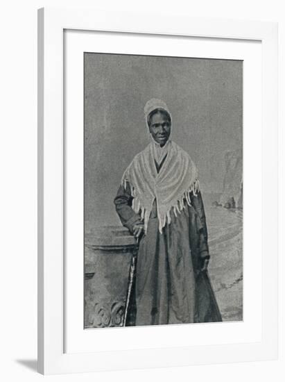 Soujourner Truth, African-American Abolitionist and Champion of Women’s Rights-null-Framed Giclee Print