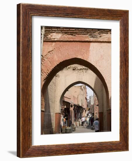 Souk Backstreets, Marrakech, Morocco, North Africa, Africa-Ethel Davies-Framed Photographic Print