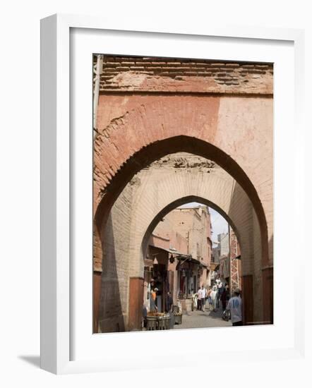 Souk Backstreets, Marrakech, Morocco, North Africa, Africa-Ethel Davies-Framed Photographic Print