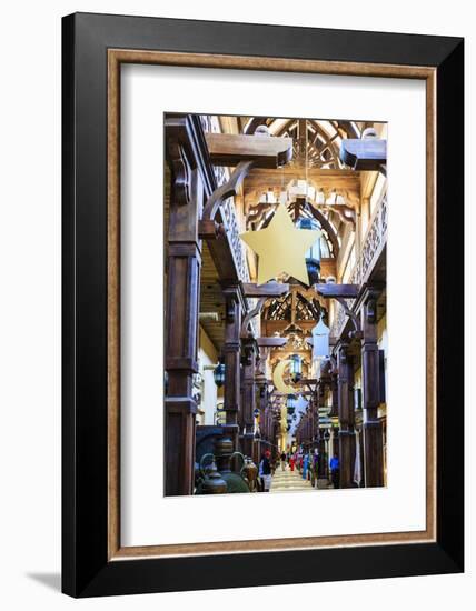 Souk Madinat, Dubai, United Arab Emirates, Middle East-Amanda Hall-Framed Photographic Print