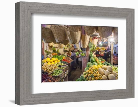 Souk (Market), Taroudant, Morocco-Peter Adams-Framed Photographic Print