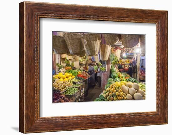 Souk (Market), Taroudant, Morocco-Peter Adams-Framed Photographic Print