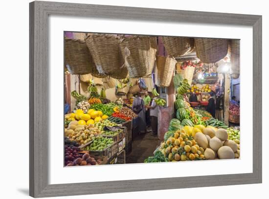 Souk (Market), Taroudant, Morocco-Peter Adams-Framed Photographic Print