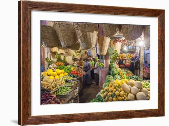 Souk (Market), Taroudant, Morocco-Peter Adams-Framed Photographic Print