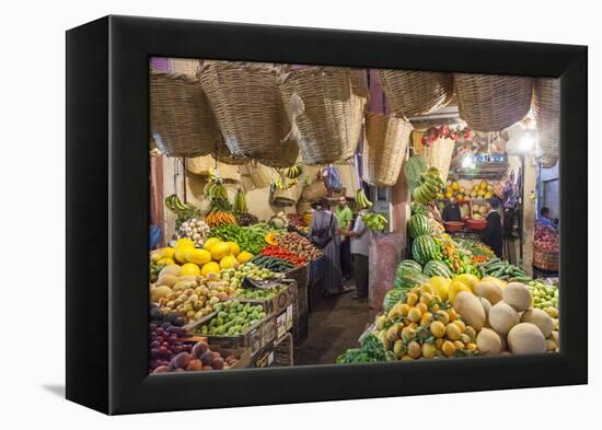 Souk (Market), Taroudant, Morocco-Peter Adams-Framed Premier Image Canvas