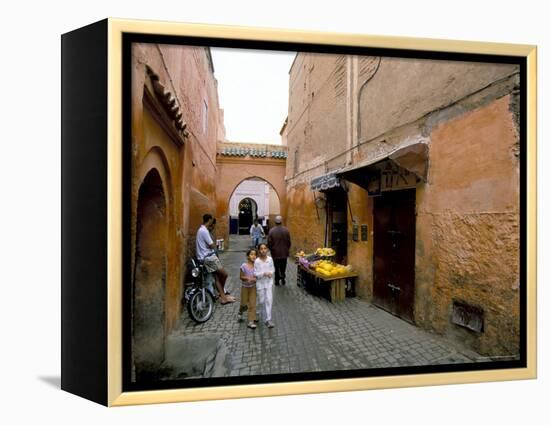 Souk, Marrakech (Marrakesh), Morocco, North Africa, Africa-Sergio Pitamitz-Framed Premier Image Canvas