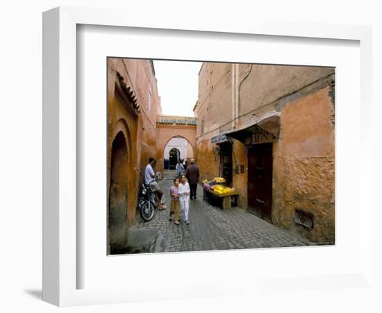 Souk, Marrakech (Marrakesh), Morocco, North Africa, Africa-Sergio Pitamitz-Framed Photographic Print