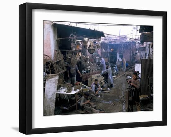 Souk, Marrakech (Marrakesh), Morocco, North Africa, Africa-Sergio Pitamitz-Framed Photographic Print