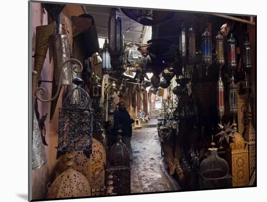 Souk, Marrakech (Marrakesh), Morocco, North Africa, Africa-Nico Tondini-Mounted Photographic Print