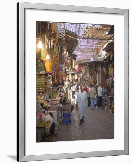 Souk, Marrakech, Morocco, North Africa, Africa-Marco Cristofori-Framed Photographic Print