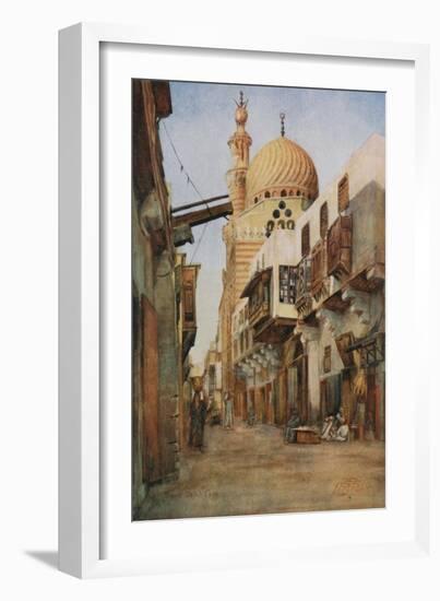 Souk Selal, the Armourers' Bazaar, Cairo-Walter Spencer-Stanhope Tyrwhitt-Framed Giclee Print