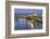 Souk Shark Mall and Kuwait Harbour, Illuminated at Dusk, Kuwait City, Kuwait, Middle East-Gavin-Framed Photographic Print