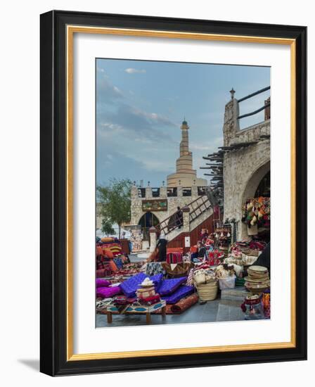 Souk Waqif, Doha, Qatar, Middle East-Angelo Cavalli-Framed Photographic Print