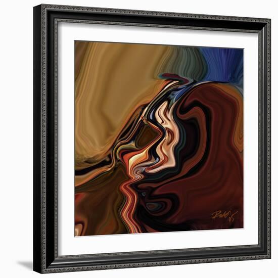 Soul Bird 10-Rabi Khan-Framed Art Print