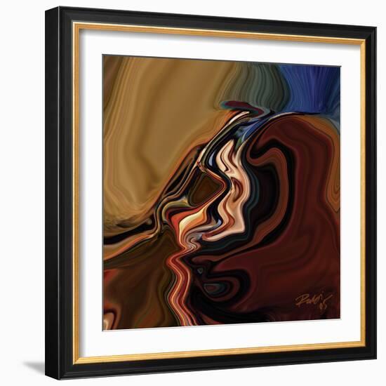 Soul Bird 10-Rabi Khan-Framed Art Print