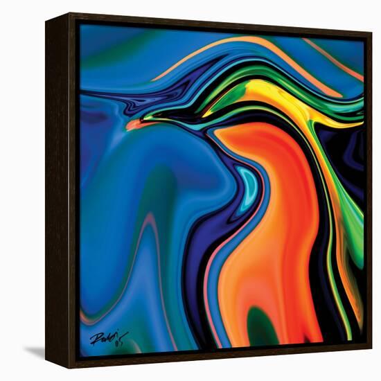 Soul Bird 2-Rabi Khan-Framed Stretched Canvas