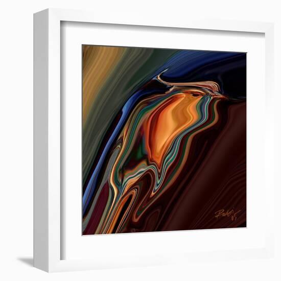 Soul Bird 9-Rabi Khan-Framed Art Print