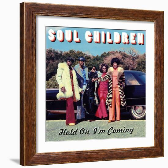 Soul Children - Hold On, I'm Coming-null-Framed Art Print