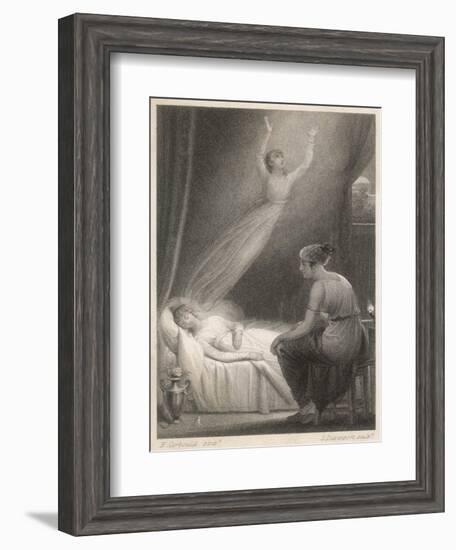 Soul Leaving Body-null-Framed Art Print