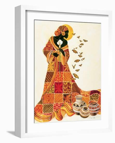 Soul's Flight-Keith Mallett-Framed Art Print