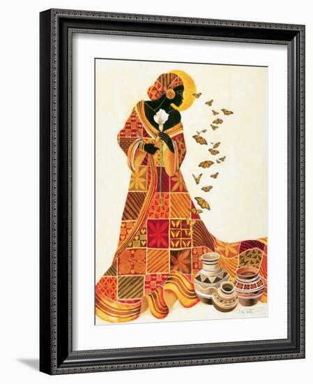 Soul's Flight-Keith Mallett-Framed Art Print