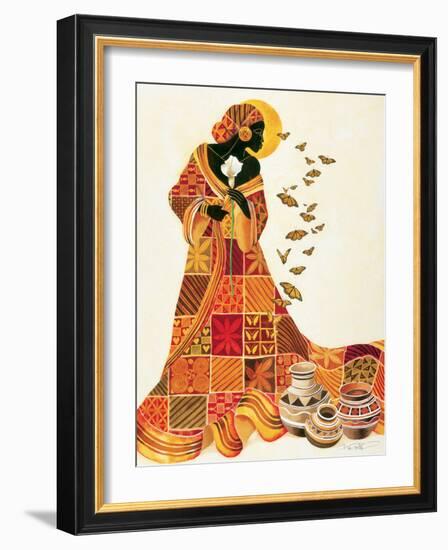 Soul's Flight-Keith Mallett-Framed Art Print