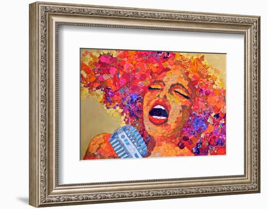 Soul Singer-null-Framed Art Print