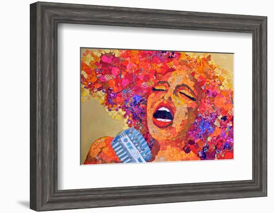 Soul Singer-null-Framed Art Print