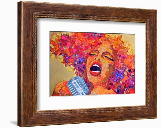 Soul Singer-null-Framed Art Print