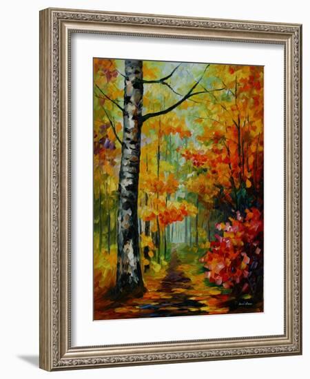 Soul time-Leonid Afremov-Framed Art Print