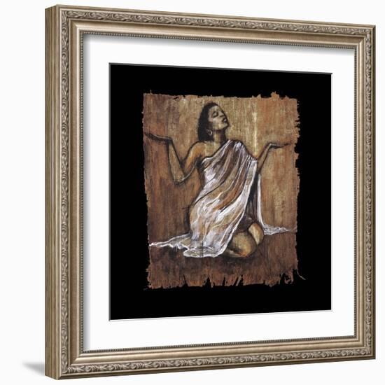 Soulful Grace IV-Monica Stewart-Framed Art Print