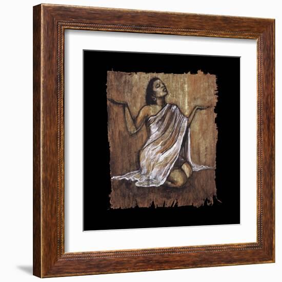 Soulful Grace IV-Monica Stewart-Framed Art Print