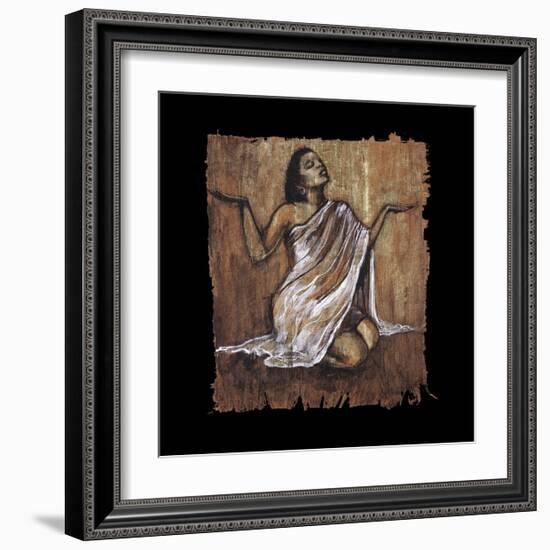 Soulful Grace IV-Monica Stewart-Framed Art Print