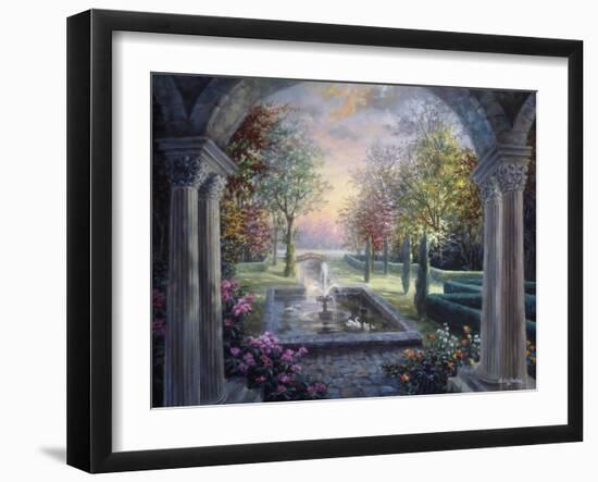 Soulful Mediterranean Tranquility-Nicky Boehme-Framed Giclee Print