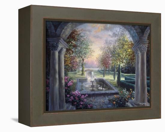 Soulful Mediterranean Tranquility-Nicky Boehme-Framed Premier Image Canvas
