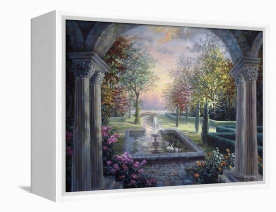 Soulful Mediterranean Tranquility-Nicky Boehme-Framed Premier Image Canvas